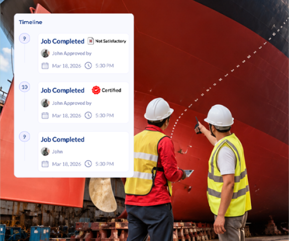 Structured inspection workflow